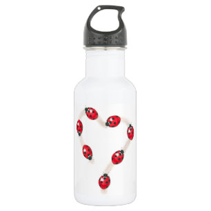 Bouteille D'eau En Acier Inoxydable Ladybug Heart Liberty Bottle