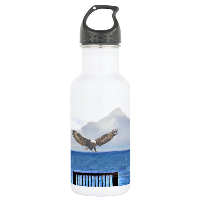 Bouteille D'eau En Acier Inoxydable Laisser partir !_ (Devant)