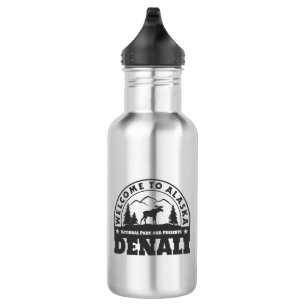 Bouteille D'eau En Acier Inoxydable L'Alaska. Parc national et conserve de Denali
