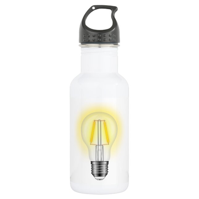 Bouteille D'eau En Acier Inoxydable Lampe à lumière (Devant)