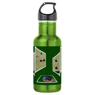Bouteille D'eau En Acier Inoxydable L'Art Dimensionnel Des Pelouses,