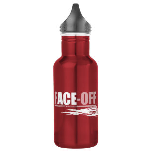 Bouteille D'eau En Acier Inoxydable L'As Face-Off (Hockey)