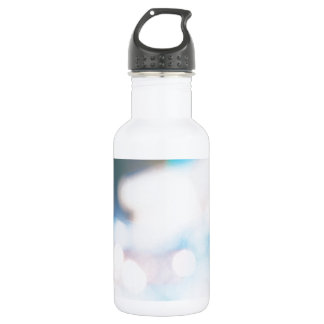 Bouteille D'eau En Acier Inoxydable Le cristal abstrait reflètent vibrant