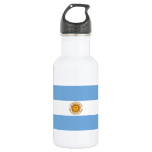 Bouteille D'eau En Acier Inoxydable Le drapeau de l'Argentine
