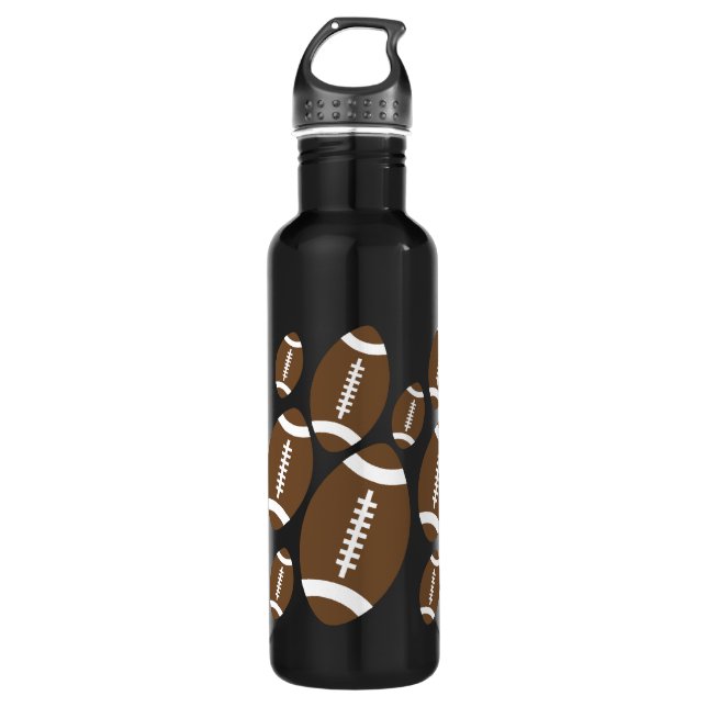 Bouteille D'eau En Acier Inoxydable - Le football (Devant)