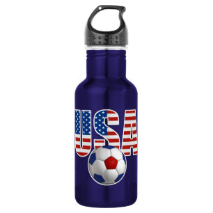 Bouteille D'eau En Acier Inoxydable Le football des Etats-Unis