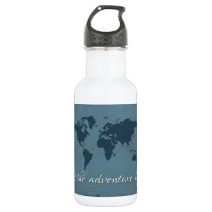 Bouteille D'eau En Acier Inoxydable Let the adventure begin