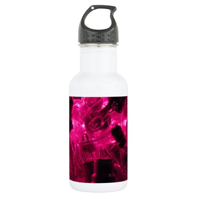 BOUTEILLE D'EAU EN ACIER INOXYDABLE LUMIÈRES (Devant)