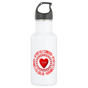 Bouteille D'eau En Acier Inoxydable Ma première sainte communion