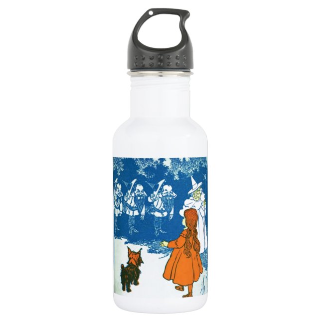Bouteille D'eau En Acier Inoxydable Magicien d'Oz (Devant)