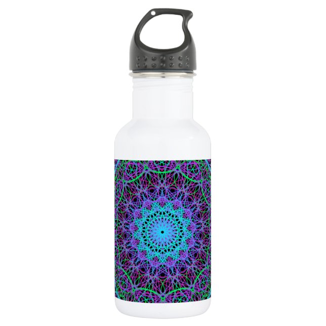 Bouteille D'eau En Acier Inoxydable Mandala de la signification (Devant)