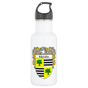 Bouteille D'eau En Acier Inoxydable Manteau de Moralès des bras/de crête de famille