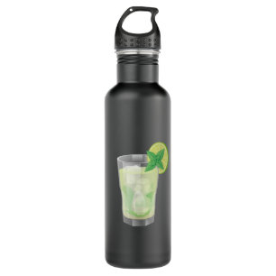 Bouteille D'eau En Acier Inoxydable Mojito