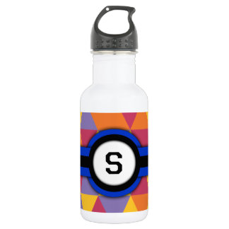 Bouteille D'eau En Acier Inoxydable Monogramme S