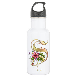 Bouteille D'eau En Acier Inoxydable Monogramme S 32 oz PBA GRATUIT
