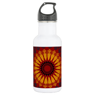 Bouteille D'eau En Acier Inoxydable Motif Abstrait