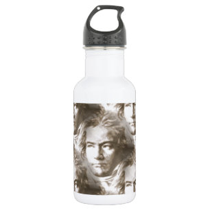 Bouteille D'eau En Acier Inoxydable Motif de portrait Beethoven