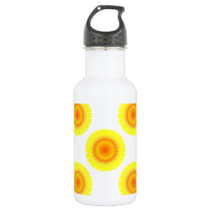 Bouteille D'eau En Acier Inoxydable Motif de tournesol personnalisé
