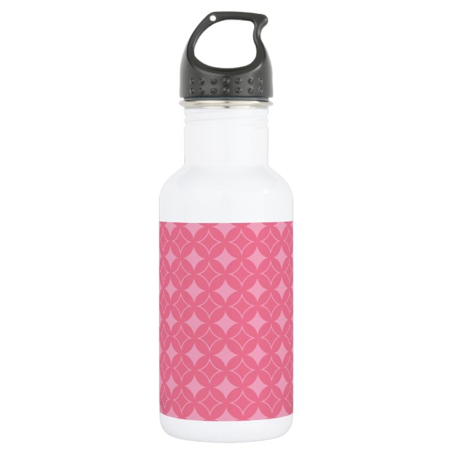 Bouteille D'eau En Acier Inoxydable Motif shippo rose (Devant)