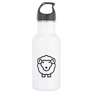 Bouteille D'eau En Acier Inoxydable Moutons