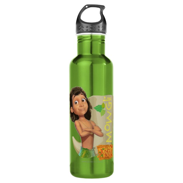 Bouteille D'eau En Acier Inoxydable Mowgli 1 (Devant)