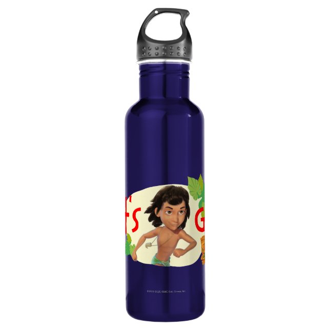 Bouteille D'eau En Acier Inoxydable Mowgli 2 (Devant)