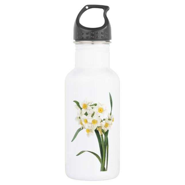 Bouteille D'eau En Acier Inoxydable narcissus(Narcissus tazetta) par Redouté (Devant)