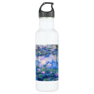 Bouteille D'eau En Acier Inoxydable Nénuphars de Monet