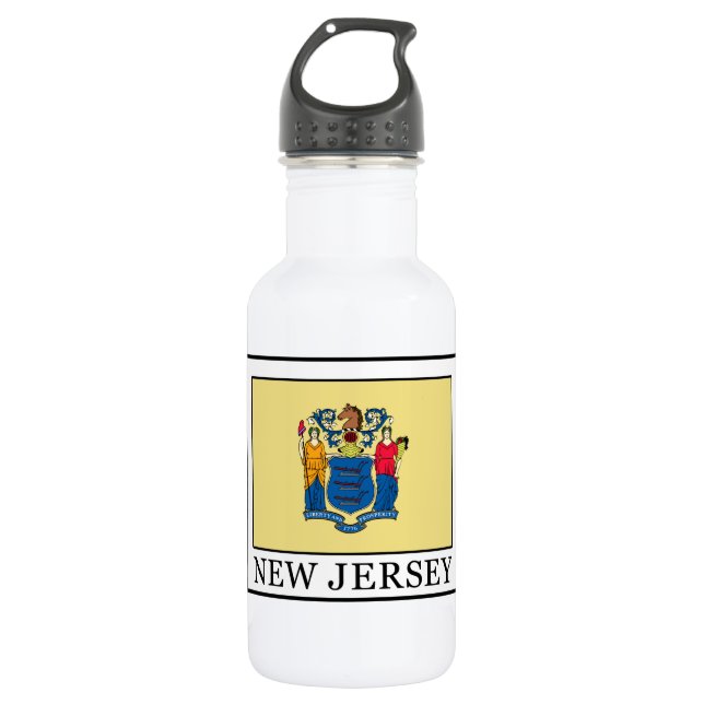 Bouteille D'eau En Acier Inoxydable New Jersey (Devant)