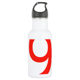 Bouteille D'eau En Acier Inoxydable Numéro 9