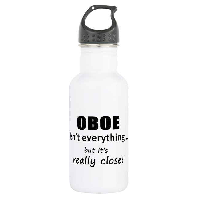 Bouteille D'eau En Acier Inoxydable Oboe n'est pas tout (Devant)