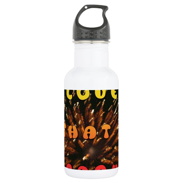 Bouteille D'eau En Acier Inoxydable OUVRIR QUI SPARKS hAKUNA mATATA SPARKING.png (Devant)