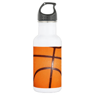 Bouteille D'eau En Acier Inoxydable Peau de texture de gros plan du basket