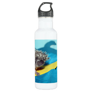 Bouteille D'eau En Acier Inoxydable Petite fille de surfer