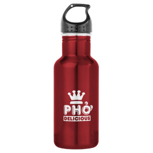 Bouteille D'eau En Acier Inoxydable Pho King Delicious