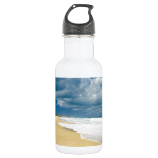 Bouteille D'eau En Acier Inoxydable Plage Papohaku Molokai Hawaï