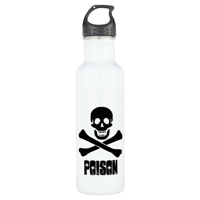 Bouteille D'eau En Acier Inoxydable Poison (Devant)