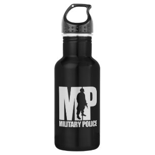 Bouteille D'eau En Acier Inoxydable Police militaire