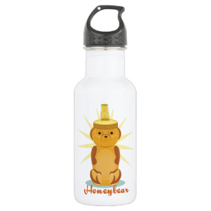 Bouteille D'eau En Acier Inoxydable Pot de Honeybear