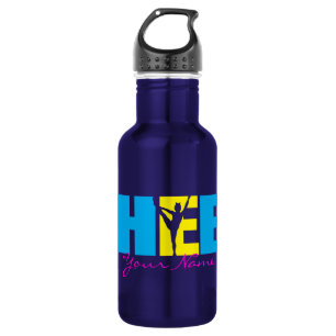 Bouteille D'eau En Acier Inoxydable Pourpre Cheerleading personnalisé d'acclamation