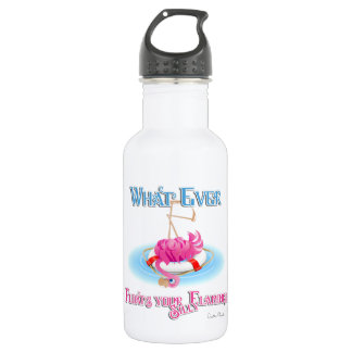 Bouteille D'eau En Acier Inoxydable Quel Que Soit Ce Qui Flotte Votre Flamant rose Sil