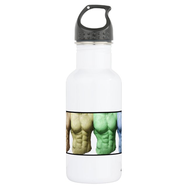 Bouteille D'eau En Acier Inoxydable Rainbow Arts Liberty Bottle (Devant)