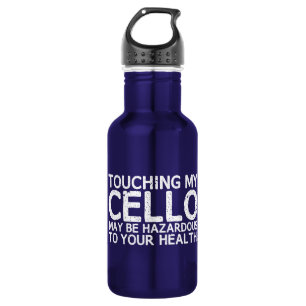 Bouteille D'eau En Acier Inoxydable Risque de cello