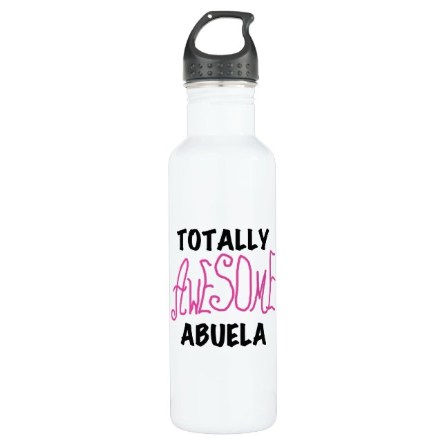 Bouteille D'eau En Acier Inoxydable Rose Abuela totalement impressionnant (Devant)
