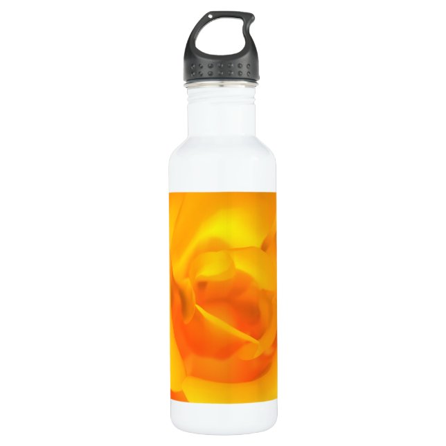 Bouteille D'eau En Acier Inoxydable Rose coriace (Devant)
