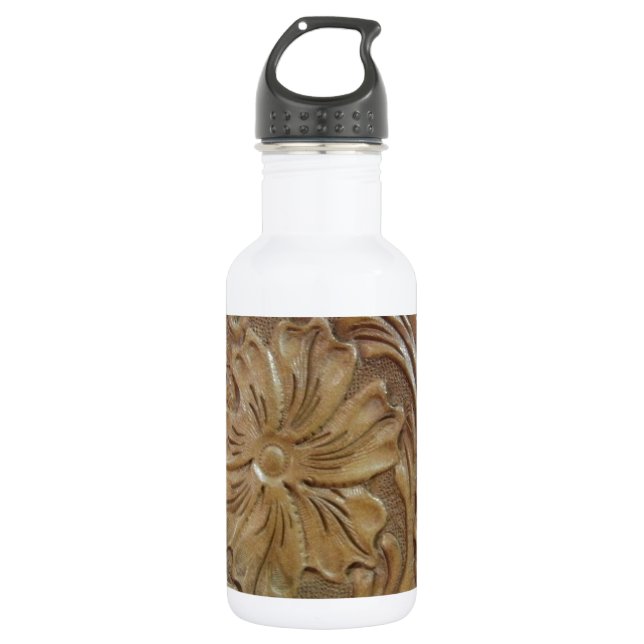 Bouteille D'eau En Acier Inoxydable Rose sauvage de l'Ouest (Devant)
