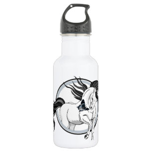 Bouteille D'eau En Acier Inoxydable Sauter ~ Cheval et papillon