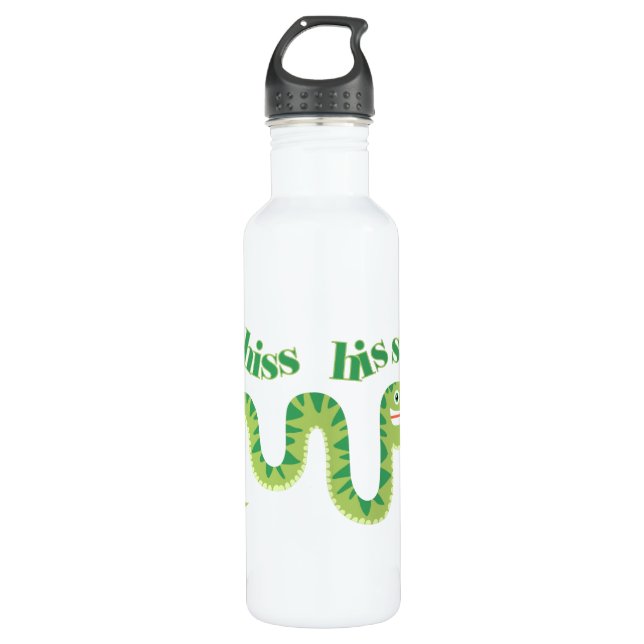 Bouteille D'eau En Acier Inoxydable Serpent de sifflement de sifflement (Devant)
