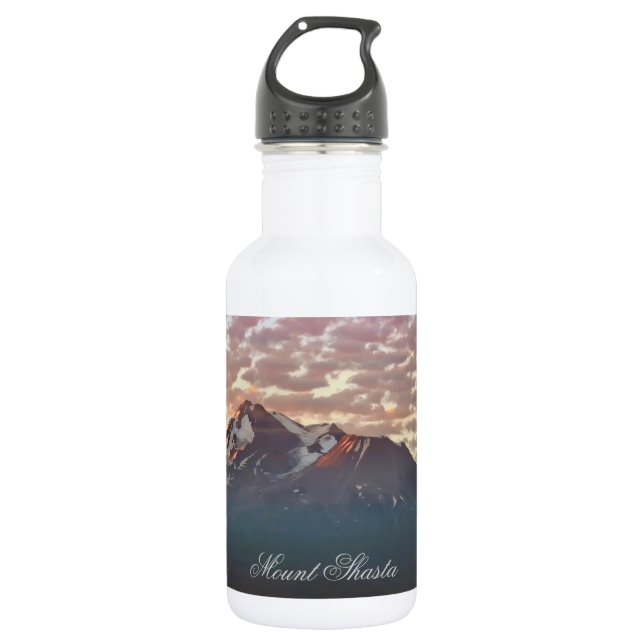 BOUTEILLE D'EAU EN ACIER INOXYDABLE SHASTA DE BÂTI (Devant)