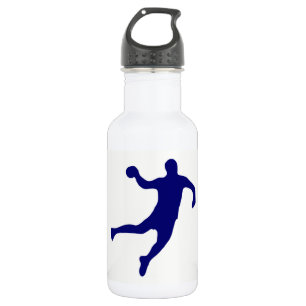 Bouteille D'eau En Acier Inoxydable Silhouette de handball